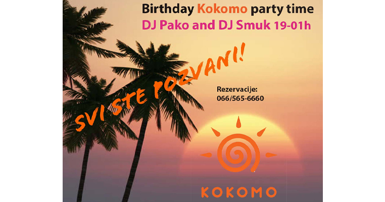 Kokomo bar – Birthday party